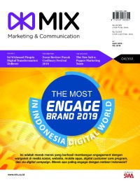 Majalah MIX Marketing & Communication: The Most Engage Brand 2019